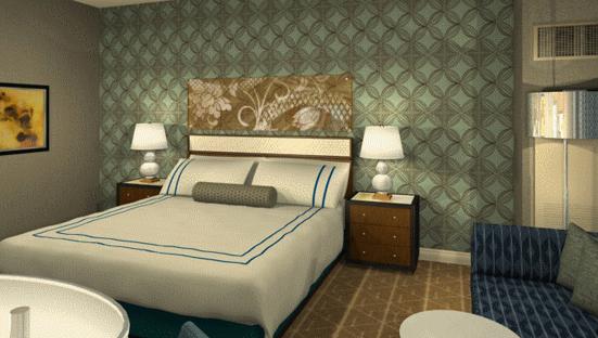 Bedroom in Hotel32 Monte Carlo Las Vegas